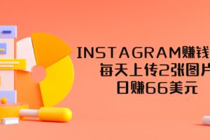 (3196期)INSTAGRAM赚钱方法:每天上传2张图片,日赚66美元(视频教程)