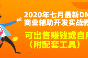 (1430期)2020年七月最新DNF商业辅助开发实战教程,可出售赚钱或自用(附配套工具)