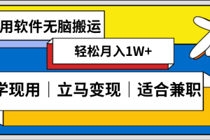 （8494期）低密度新赛道 视频无脑搬 一天1000+几分钟一条原创视频 零成本零门槛超简单