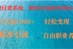 (12773期)如何搭建自己的知识付费系统,做到引流和变现双赢